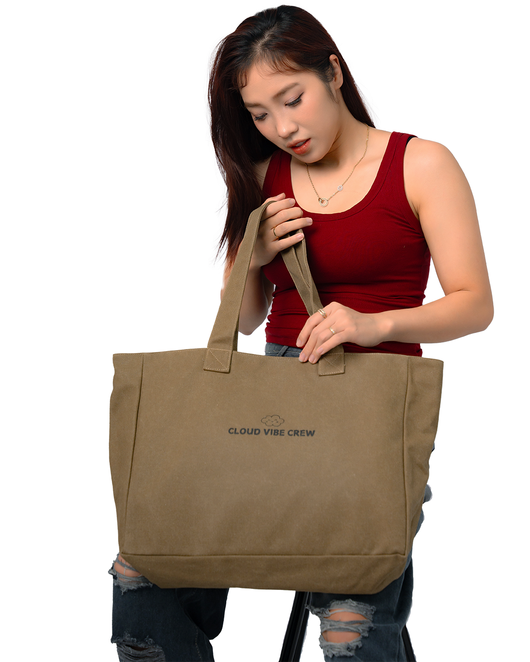 Laptop Tote (Walnut)