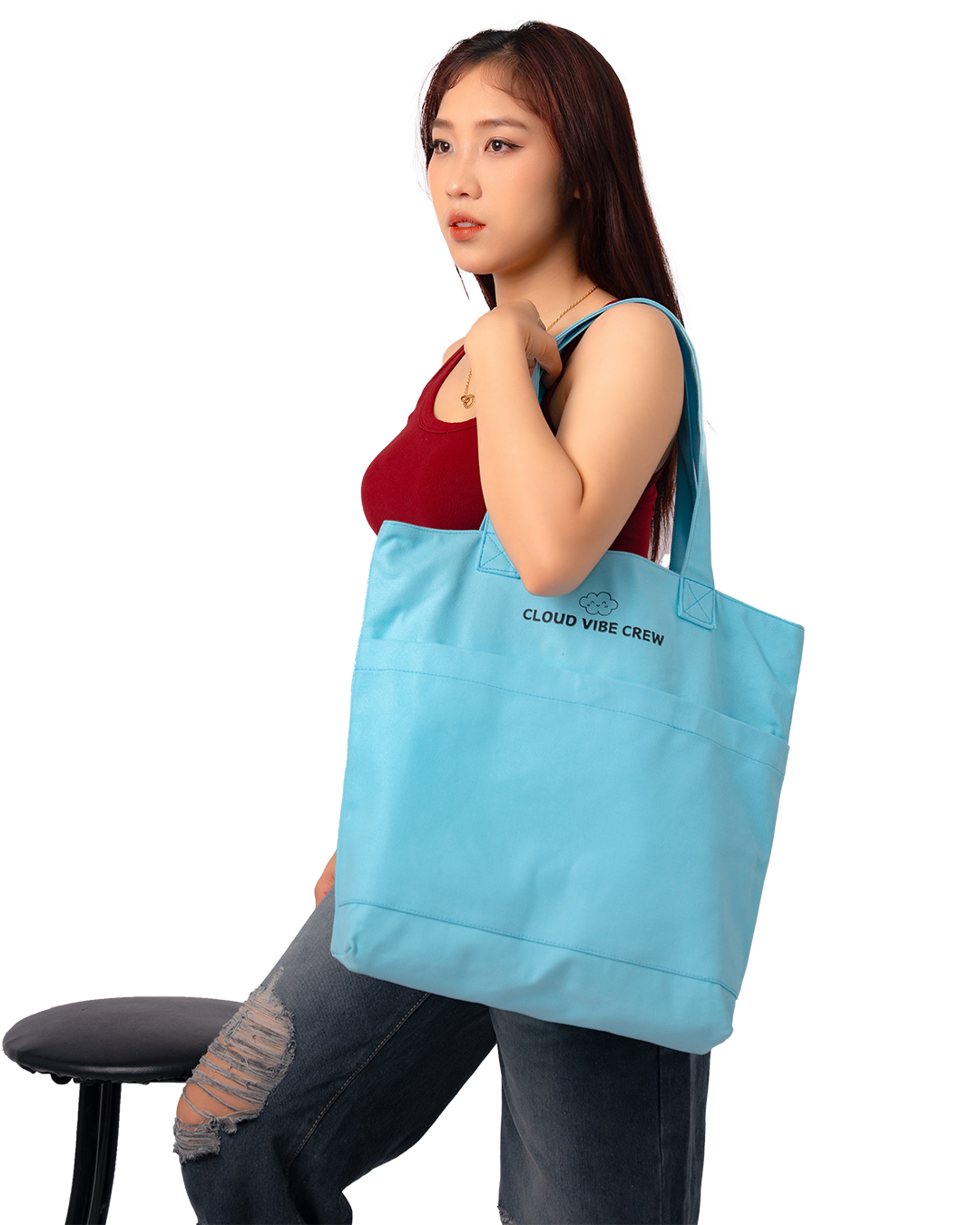 Everyday Tote (Sky Blue)