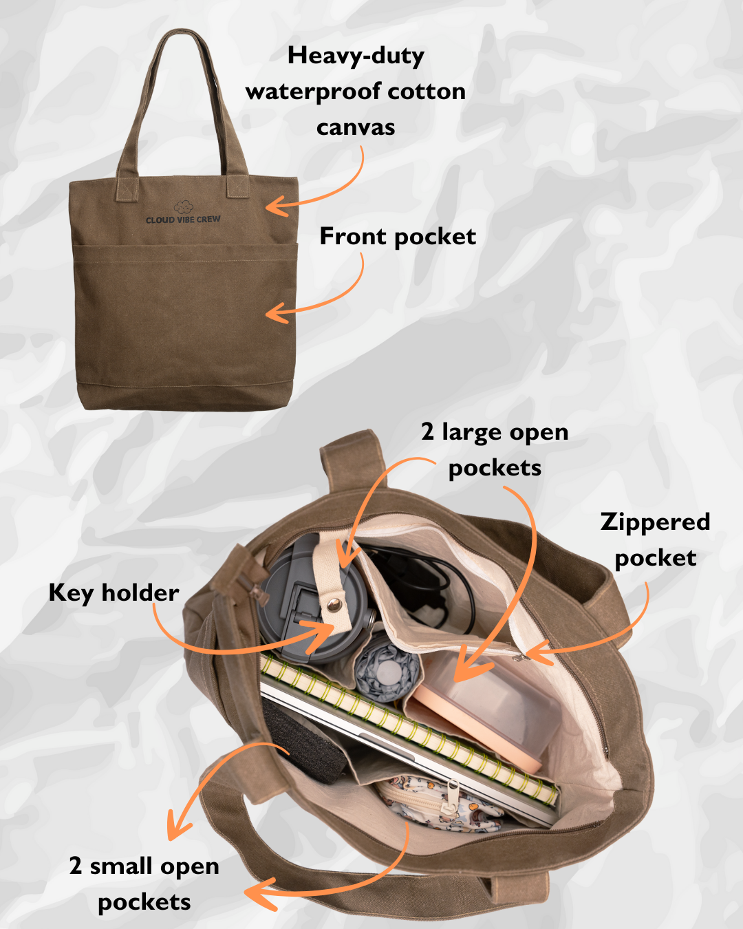 Everyday Tote (Sand)