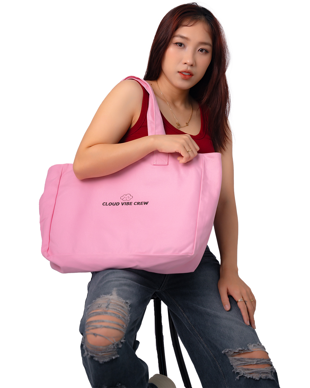 Laptop Tote (Blush)
