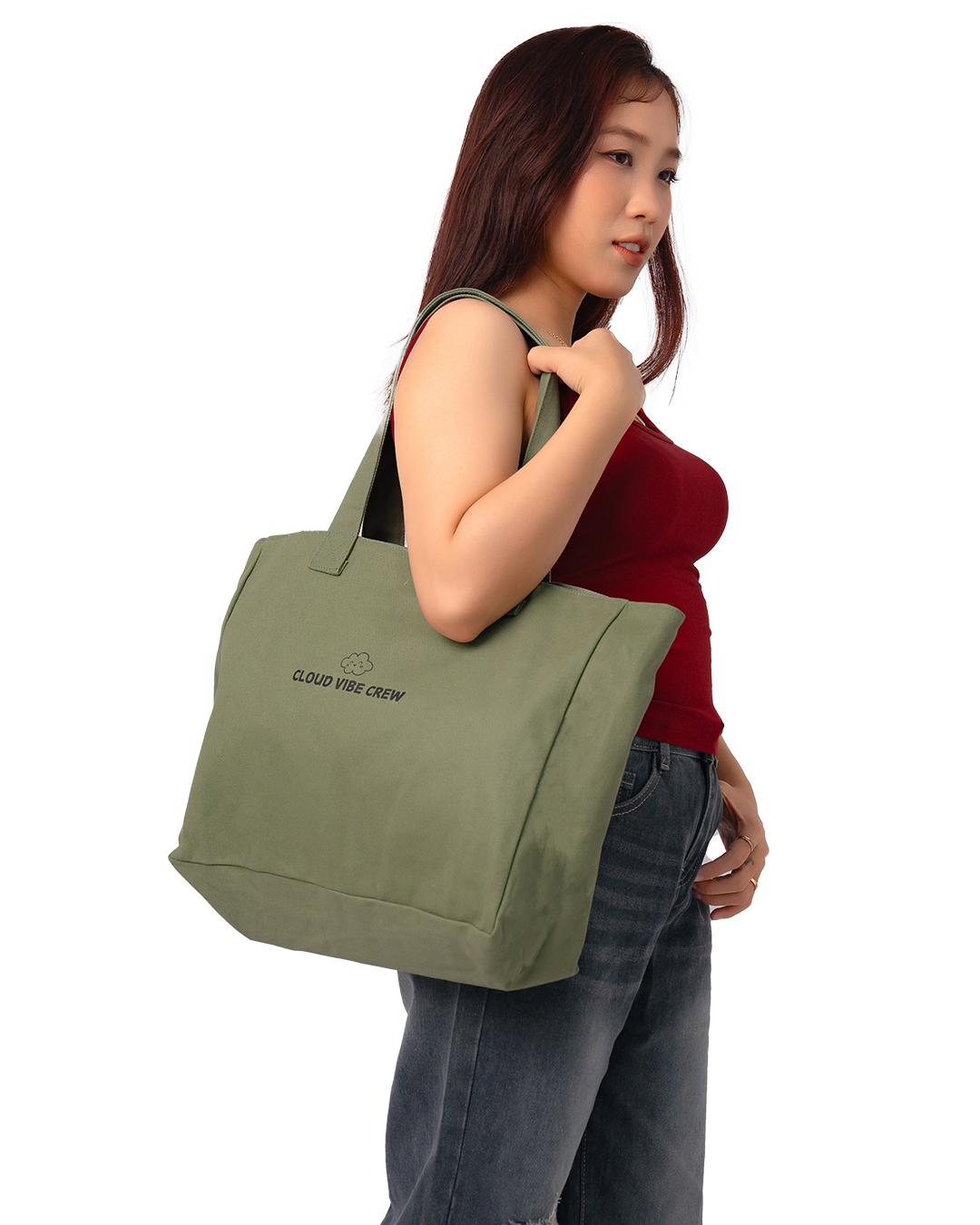 Laptop Tote (Forest)
