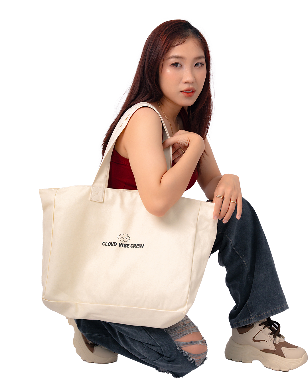 Laptop Tote (Sand)